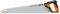 Fiskars Pro Handsäge für Holz, Laminat und PVC, Sägeblattlänge: 55 cm, 9 TPI, Schwarz/Orange, PowerTooth, 1062917