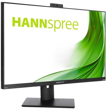 Hannspree HP278WJB 27 FHD, Height Adjust, Webcam, DP, HDMi, VGA, USB 3.0 HUB Pivot