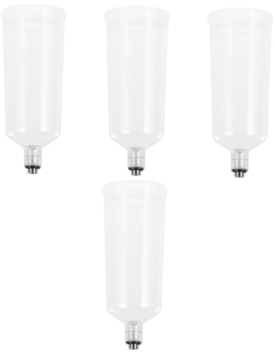 Operitacx 4piezas Taza De Para Aerógrafo Desmontable Recipiente De Reemplazable Accesorio Conveniente Para Proyectos De y
