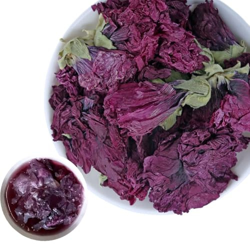 Violet 35g/1.23oz Fresh, Non GMO Loose Leaf, Natural Dried Flowers Herbs for DIY Beauty, Sachets & Fresh Fragrance Soap Making, Syrup, Drinks, Baking,