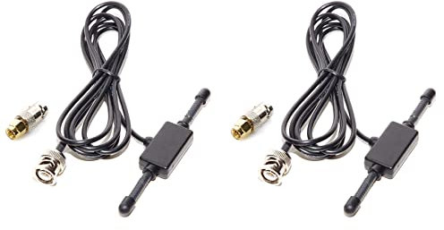 Iyalezirk 2X Support de Vitre D'Antenne de Scanner de Réception à Large Bande pour SDS100 BCD430HP BCD325P2 BR330T BC75XLT BC125AT