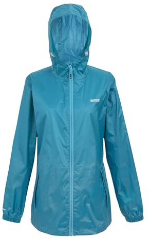 Regatta Womens Pack-It III Jacket Waterproof Pack Away Hiking Walking Coat 28 Black