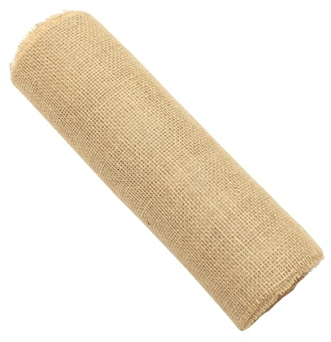 WEKADRIN Protection Hivernale Toile de Jute Naturelle Bande de Protection pour Arbres et Plantes Isolant Gel Pare Écorce Extérieur Paillis Réutilisable