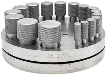 Punch Die Disc, 4mm-20mm Juego De Cortador De Disco Profesional, Herramienta De Perforación Colgante De Formación De Metal Para Tienda De Joyería Para El Hogar