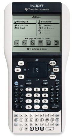 TI-Nspire Math and Science Handheld Graphing Calculator with Touchpad