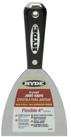 Hyde Mfg. 02570 Professional Flexible Hammer Head Joint Knife