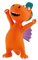 Bullyland 44050 - Spielfigur, kleiner Drache Kokosnuss, ca. 6 cm, bunt