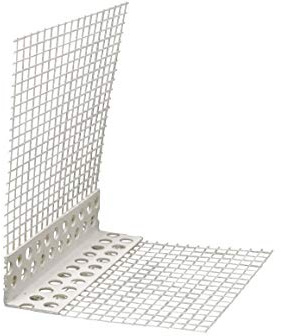 20x Handelskönig Gewebeeckwinkel 80 x 120 mm je 240 cm = 48 lfdm Eckwinkel Gewebewinkel Kantenprofil WDVS Armierungsgewebe