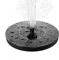Solar Fountain Pump, Circle Garden Solar Powered Water Pump Solar Panel Kit Water Pump for Pond, Fountain, BirdBath, Garden Decoration, Water Cycling, No Electricity Required
