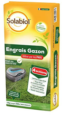 Engrais gazon professionnel, sac de 10 kgs