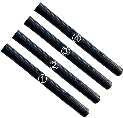 4Pack 1.25 Inch Vacuum Extension Wands with 1-1/4 Fitting (32mm) (1.25 in) - 1.25 Inch Shop Vac Extension Tubes, Accessories and Attachment 32mm, Replacement Vacuum Cleaner Extension Pipe Tubes