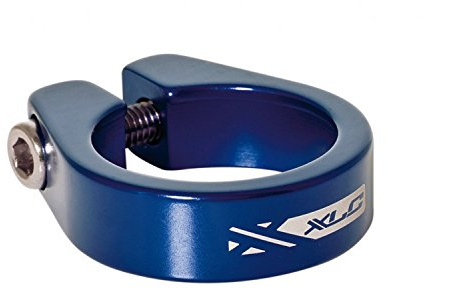 XLC Collier Tige de Selle 34,9 mm Bleu