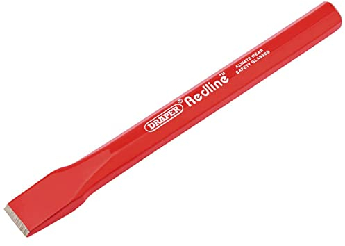 Draper Redline 68611 - Cincel frío (19 x 200 mm), color azul