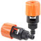 Royal Gardineer Wasserdieb: 2er-Set Universal-Wasserhahn-Adapter zum Anschluss von Gartenschlauch (Schlauchanschluss Wasserhahn, Gartenschlauchadapter, Garten Bewässerung)