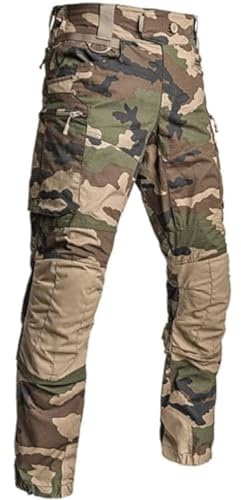 A10 Equipment Pantalon de Combat V2 Fighter Entrejambe 83 cm Camo FR/ce