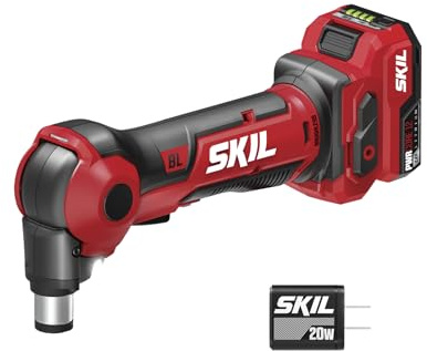 SKIL 12V Brushless Auto Hammer Kit Including 2.0Ah USB-C Battery and 20W USB-C Charger-AH6552A-11