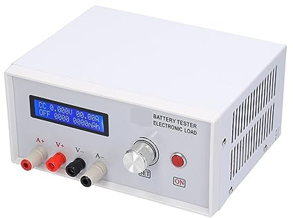 Tester Batterie, EBD-A20H Battery Tester 200W Multifunzione Scaricatore di carico elettronico a corrente continua Supporto Controllo software online,Tester Pile(EBC-A20)