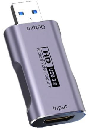 FPHADO USB 3.0 Capture VidéO de SociéTé Collecteur de Flux Enregistrement pour CaméRa TV Box HD Enregistrement Collector