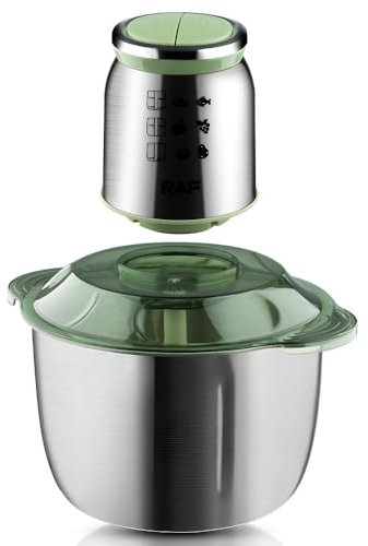 Hachoir À Viande Électrique 5 L, Usage Professionnel Et Domestique, For Hacher La Viande, L'ail Et Plus Encore