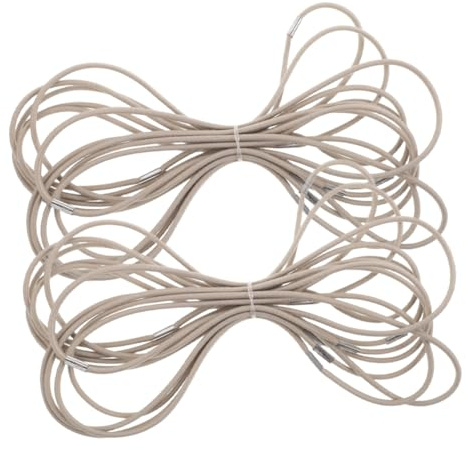 HIAKDOFT 20pezzi Morbido Anello in Gomma Antiurto Per Microfono Condensatore Fascia Flessibile Antivibrazione Di Ricambio Per Supporto Microfono Per Registrazione in Studio e Streaming Live