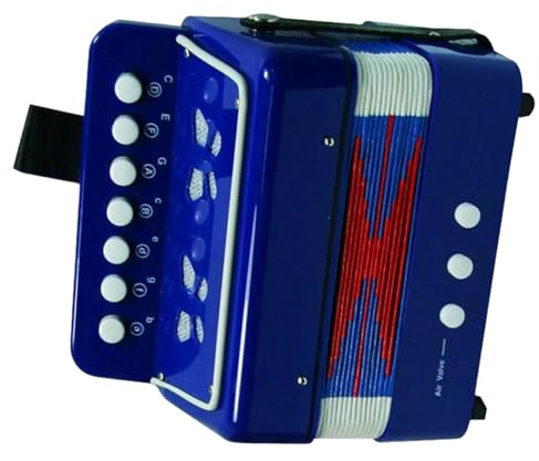 Fisarmonica musicale - Strumento per bambini, Giocattolo musicale portatile, Strumento per l'apprendimento precoce, Scene di attività di compleanno al coperto | Set da gioco educativo con pulsanti per