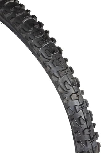 On Bike Funda Negra para Bicicleta MTB de 26 x 1,95 Pulgadas, neumático Duradero para Uso en Carretera y Fuera de Carretera, Banda de Rodadura Antideslizante, Compatible con Llantas de 26 Pulgadas