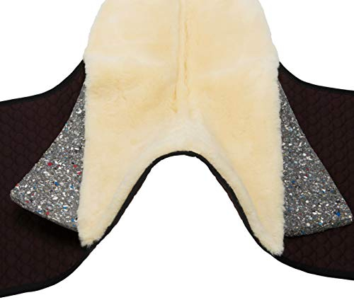 Christ Verbundschaum-Einlagen für Satteldecke Champ (passend zu Fellsätteln Basic und Premium Plus) – Polster zur Druckentlastung oder Korrektur (Paar, 15 mm Polsterstärke), Größe Warmblut