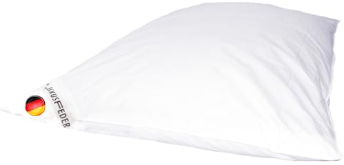 Luxusfeder Federbett 135x200 cm 2600g Oberbett Ballonbett extra warm, 15% Daunen, Daunendecke Winter, deutsches Qualitätsprodukt