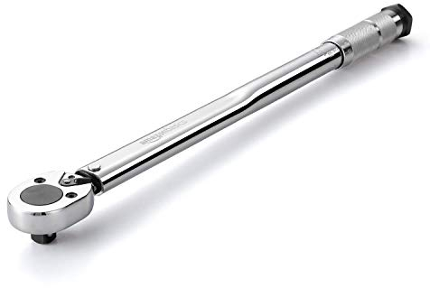 Amazon Basics Clé dynamométrique à couple 1/2 , 20-150 ft.-lb, 27.1-203.5 Nm