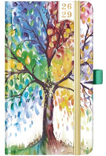 Pocket Calendar 2026-2029 - Planner 2026-2027, JUL. 2026 - JUN. 2029, 3 Year Monthly Planner 6.3 x 3.8, 2026-2029 Pocket Calendar for Purse