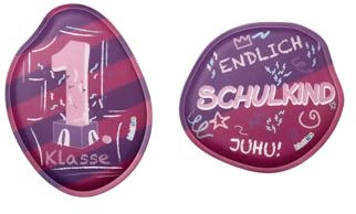 ergobag Klettie Set Motivwelt Themenwelt Klettflächen Sammelspaß Individualisierung Pink