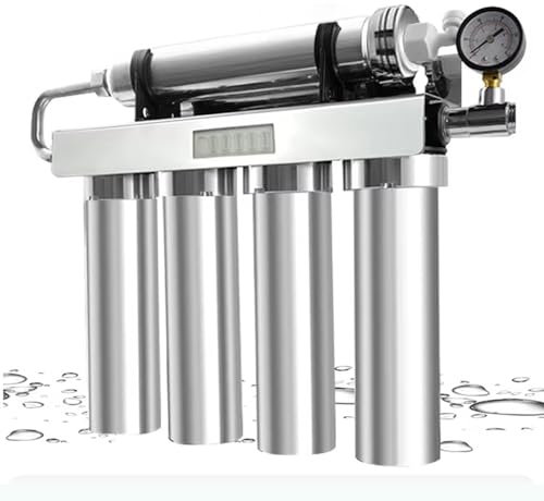 zenggp Sistema De Filtro De Agua, Montaje En Pared/encimera/bajo Fregadero, Filtración De Agua Potable por ósmosis Inversa De Nivel 5, Purificador De Agua para Peceras Domésticas