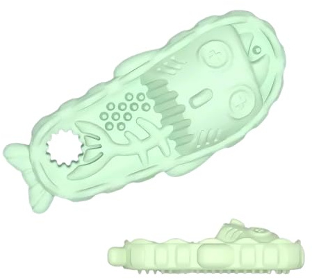 Youngwier Jouet de Dentition pour Chiot - Forme de Pantoufle - Jouet à mâcher - Aide à la Dentition - Nettoyage - Réduction de l'ennui - Jouet pour Chien - pour l'intérieur et l'extérieur