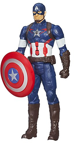 Marvel Hasbro Avengers Age of Ultron Titan Hero Tech Captain America 12 Inch Figure