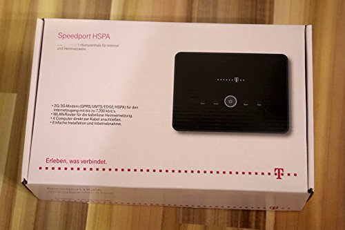 Deutsche Telekom T-Home Speedport HSPA - Wireless Router - Mobilmodem