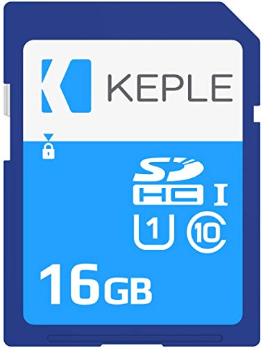 16GB SD Speicherkarte | SD Karte Kompatibel mit Canon EOS 1300D (1300 D), 800, M10, 7D Mark II, M2, 750D, 760D, Kiss M, 5DS X DSLR Digitalkamera Kamera | 16 GB UHS-1 U1 Class 10 SDHC