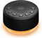 Easysleep Sound White Noise Machine mit 25 beruhigenden Geräuschen und Nachtlichtern mit Memory-Funktion, 32 Lautstärkestufen und 5 Schlaf-Timer (Schwarz mit Licht)