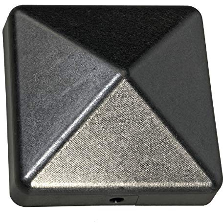 Tappo per pali in legno, 20 pezzi, per pali in legno, 9 cm x 9 cm, colore: grafite