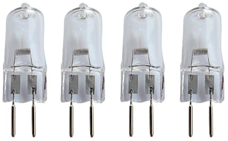 Halogen Light 4 STK GY6.35 70W Kapsellampa 12v 35W 100W HALOGENGLÄDSKAP Stiftbas Halogenlampa 20W 50W Varmvit 2700K,70W