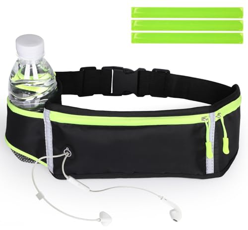 Simpeak Marsupio Uomo Donna Unisex,Marsupio Running Ciclismo Per Corsa, Sportivo, Trekking, Sport, Fitness, Jogging, Camminata - Cintura Palestra - per tutti Cellulare