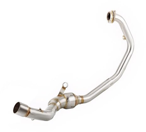 NYSQOFMB Exhaust Silencer For 250 For Adventure 2021 390 For Adventure 2020 2021 Pre Decat Pipe Motorcycle Exhaust Full Catalyst Delete And Link Pipe Exhaust Muffler