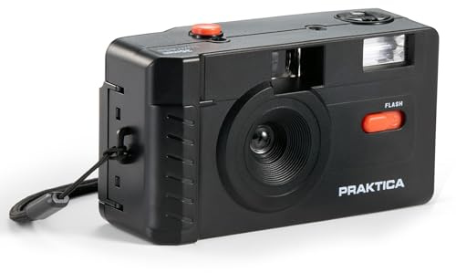 Praktica Riutilizzabile 35mm Film Camera, Nero