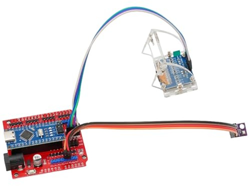 yuenhoang 1Set RC Model Rocket Altimeter/Barometer with Smart Sensor Pressure/Temp/Humidity Monitor Real-time Altitude Display Type-C Powered