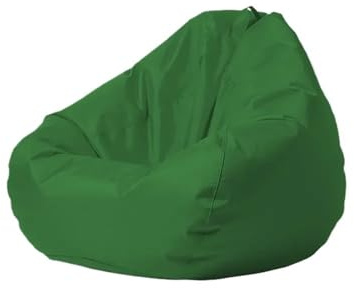 AMEEDA Funda Puff Funda Impermeable for puf de Exterior, sin Relleno, for jardín, Playa, Camping, Piscina, Flotante, Oxford(Green,D100cm-cover-adults)