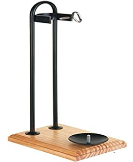 Flores Cortés 17501 – Supporto Verticale per prosciutto, Colore: Nero