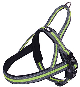 Nobby Norwegergeschirr Variado, neon gelb B: 25/35mm, L: 42cm + 50-64 cm, 1 Stück