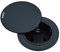 EVOline 159280004100 Steckdosenleiste Unterputz 1-Fach schwarz