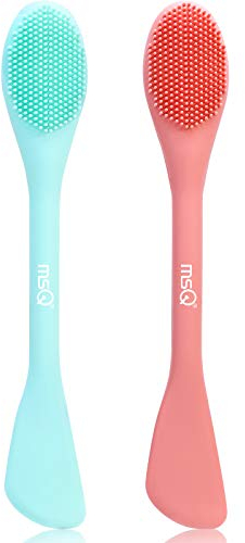 MSQ 2 in 1 Spazzola per Maschera in Silicone,Pennello per Maschera 2 in 1