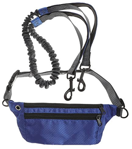BELLIFFY 1satz Hundeleine Für Jogger Handfreie Bauchgurt Leine Mit Reflektierenden Details Für Laufen Wandern Und Spazierengehen Mit Ihrem Hund Elastische Und Bequeme Ausführung