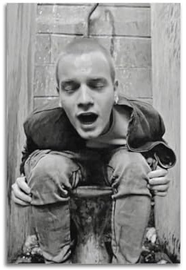 LPOHJD Póster de película Trainspotting (1996) para pared, lienzo, regalos, estética, sin marco, 20 x 30 cm